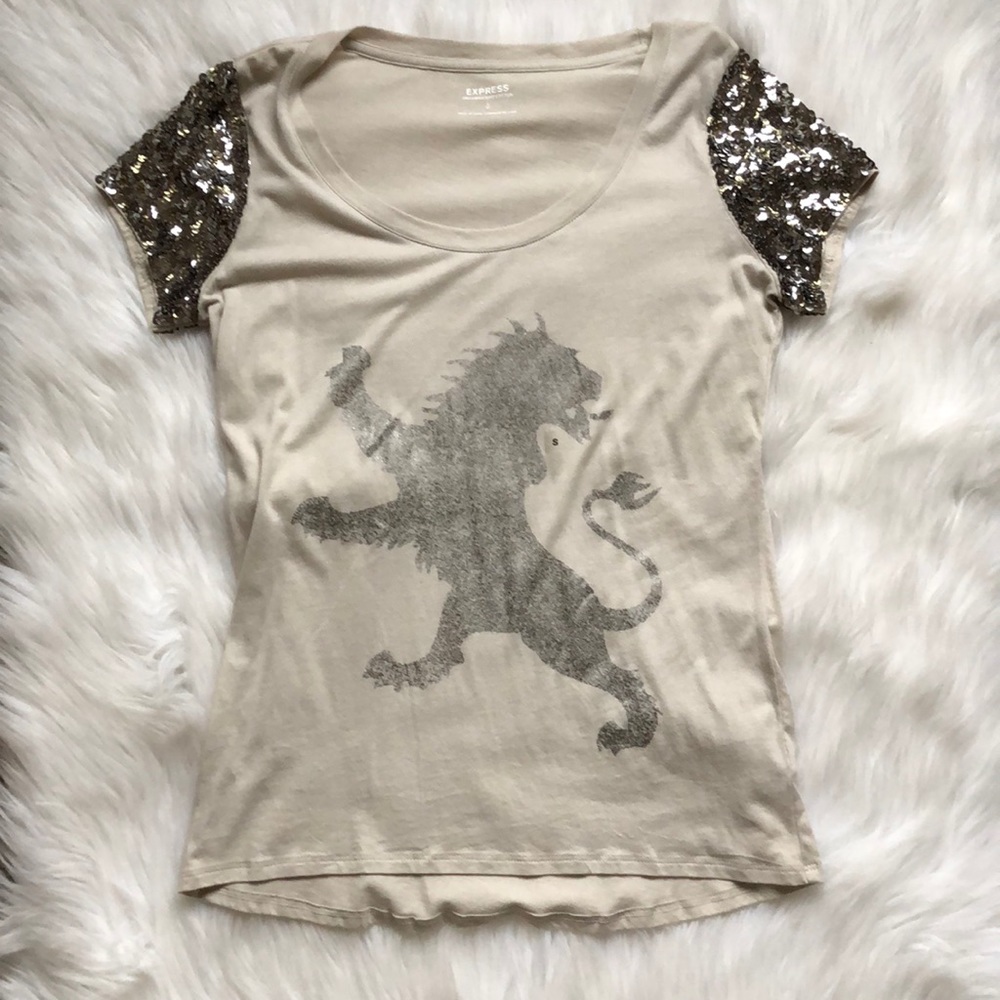 Express Sequin Tee